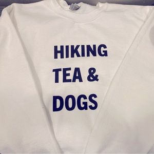 3/$20!! Brand new white women’s sweatshirt - size medium